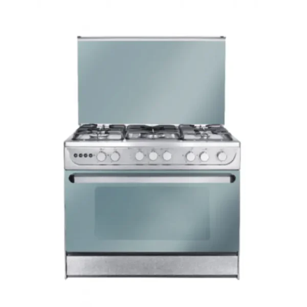 Unionaire Gas Cooker 5 Burners Stainless Steel C69SS-F2C-447-F-HERO-2W