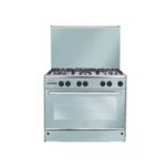 Unionaire Gas Cooker 5 Burners Max14 Silver C69SSGC447IFSO2WM14AL