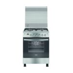 Zanussi Cool Max Cooker 4 Burners With Fan Stainless Steel ZCG64396XA