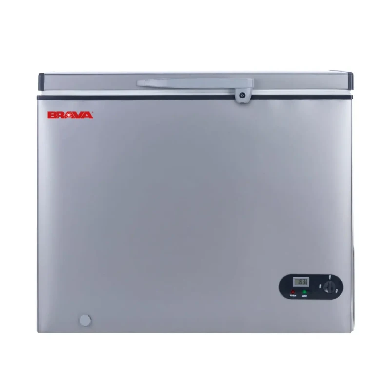 Brava Deep Freezer 250 Liters Silver Aluminum Core CF250