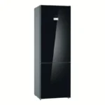 ثلاجه بوش نوفروست فريزر سفلي 435 لتر أسود KGN49LB30U