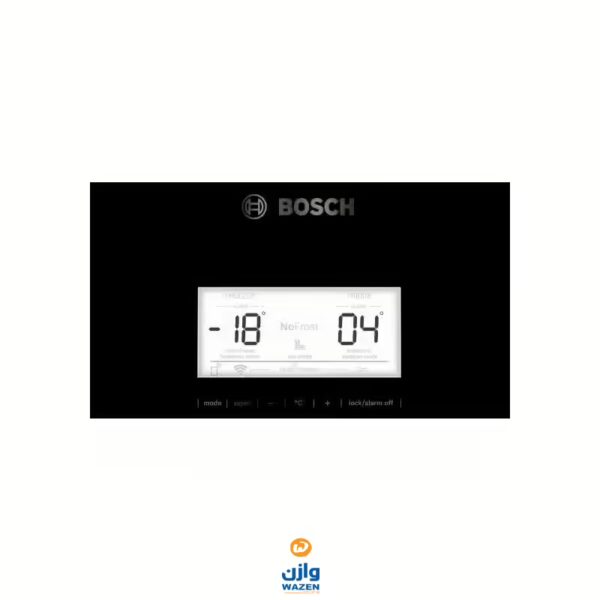 ⁦ثلاجه بوش نوفروست فريزر سفلي 435 لتر أسود KGN49LB30U⁩ - الصورة ⁦3⁩