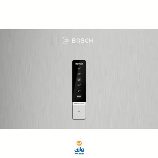 ⁦ثلاجه بوش نوفروست 328 لتر ستيل ديجيتال KDN43VL2E8⁩ - الصورة ⁦2⁩