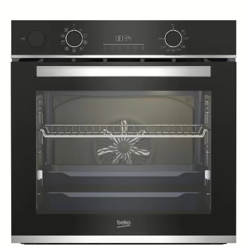 Beko Built-In Oven 60cm Electricity Hydraulic Door Cooking Steam Cleaning Cooling Fan and Cooking Fan BBIS13300XMSE