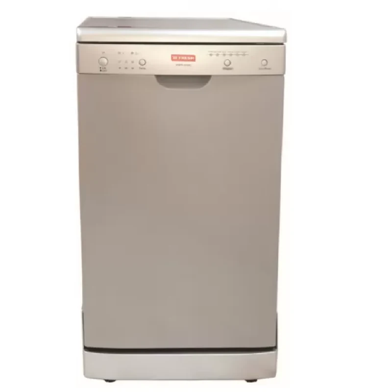 Fresh dishwasher 45 cm 8 person 7 program Silver WQP8-7636-S