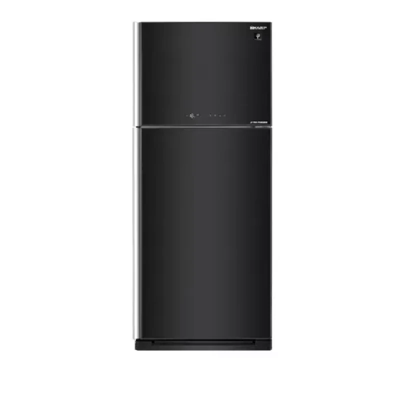 Sharp No Frost Refrigerator 385 Liters Inverter Black Glass SJGV48GBK