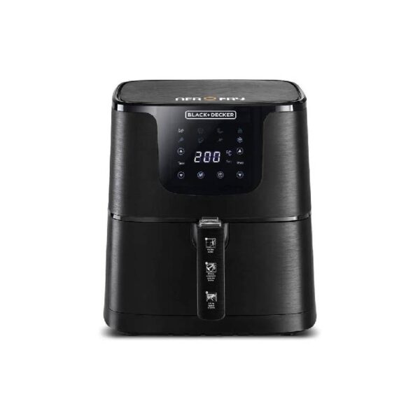 قلاية هوائية بلاك & ديكر AeroFry ديجيتال 1700 وات 5.8 لتر أسود AF700-B5