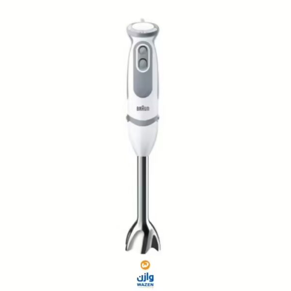 Braun Hand Blender MultiQuick 5 Vario 1000 Watt With Attachments White × Grey MQ5245 WH - Image 2