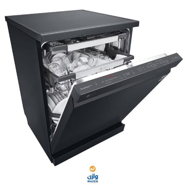 LG Dishwasher 60 cm 14 Person Black Steam Easy Rack DFC335HM - Image 5
