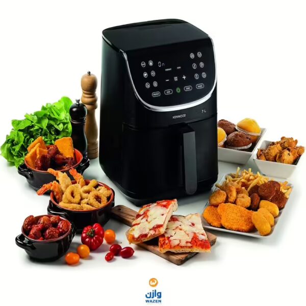 Kenwood Digital Air Fryer Healthy 1800 Watt 7 Liter Black HFP80 ( International Warranty ) - Image 5