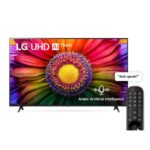 شاشة ال جي 65 بوصة ليد 4K سمارت رسيفر ماجيك أسود   65UR80006LJ