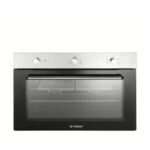 Fresh Built In Oven Gas/Electric 90 cm Silver × Black 9661