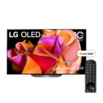 LG TV 65 Inches 4K UHD OLED Smart Built-in Receiver Black OLED65CS3VA