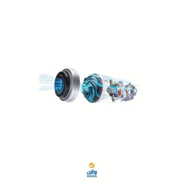 ⁦مكنسة كهربائية بوش 600 وات فلتر هيبا احمر BGBS4PET1⁩ - الصورة ⁦4⁩