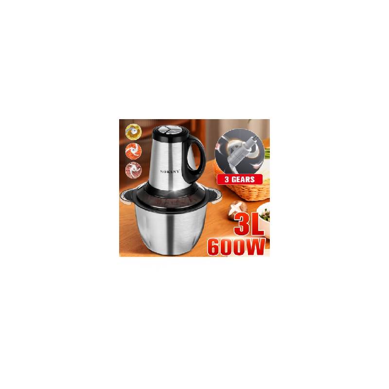 كبة سوكاني 600 وات فضي/اسود SK-7011
