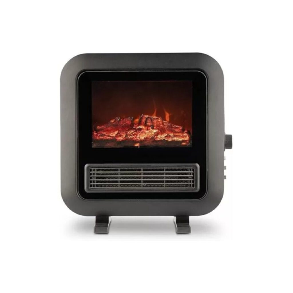 Fresh Fire Heater 2000 Watts Black With Digital Display Screen 15147