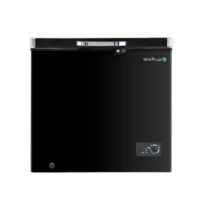 White Whale Deep Freezer 200 Liters Black Aluminum WCF245XAB