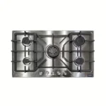 Fresh Built In Hob 5 Burners Gas Stainless Steel 9659