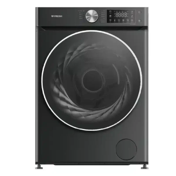 Fresh Washing Machine 9 Kg Front Loading Inverter Direct Drive Black W9DD1455G1BL
