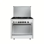 Fresh Cooker 5 Burners Professional Gas With Air Fryer Stainless Steel 14441