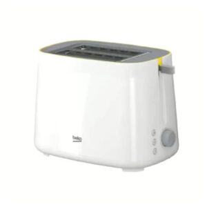 Beko Toaster 2 Slots 800 Watt Cream TAM4220W