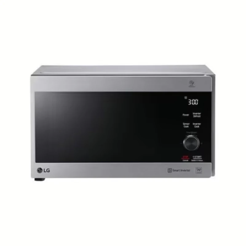 LG Neo Chef Microwave 42 Liters Inverter With Grill Black x Silver MH8265CIS ( International Warranty )