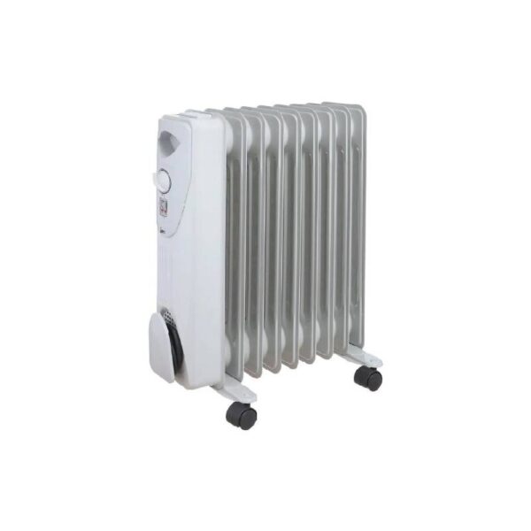 دفاية زيت جاك 1500 وات 9 ريشة أبيض NGH-329