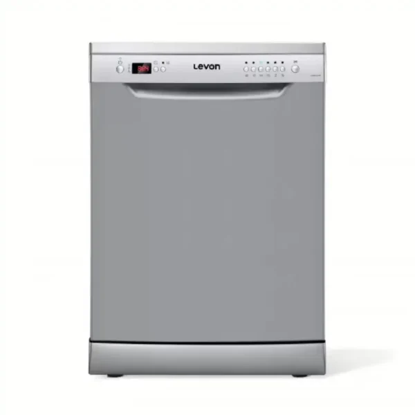 غسالة أطباق ليفون 60 سم 12 فرد تايمر 24 ساعة سيلفر LVDW12-S-DT-4132003
