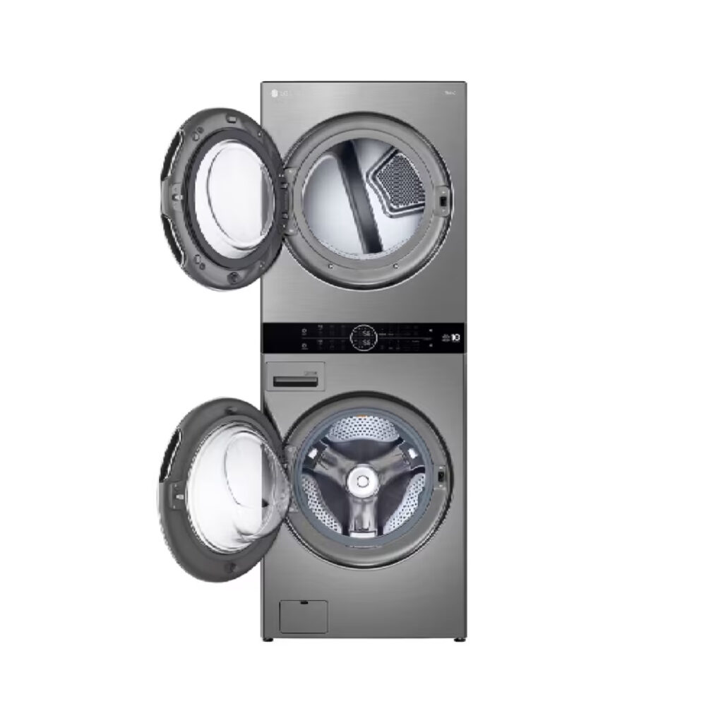 LG WashTower™ Washing Machine With Dryer 21/16 Kg Silver FWT2116SS