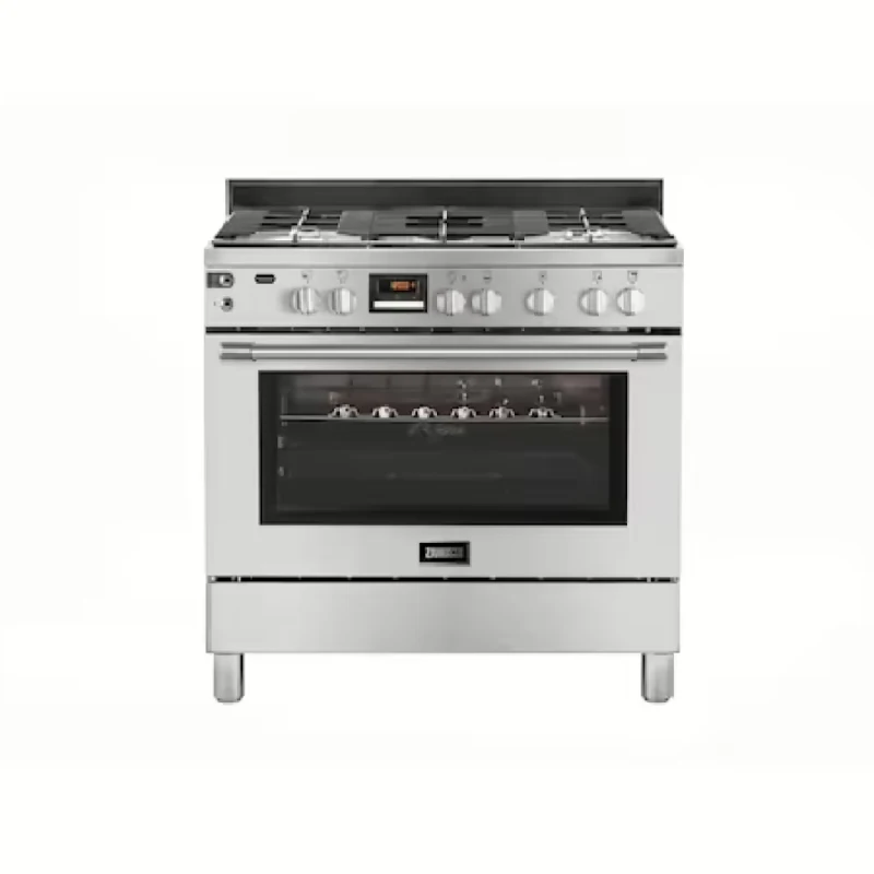 ZANUSSI TasteMax Cooker 5 Burners Gas Full Safety Stainless Steel ZCG92696XA