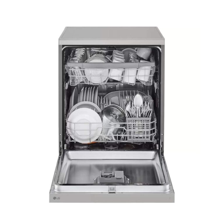 LG Dishwasher QuadWash Steam 14 Place Settings Silver DFC532FPE - Image 6