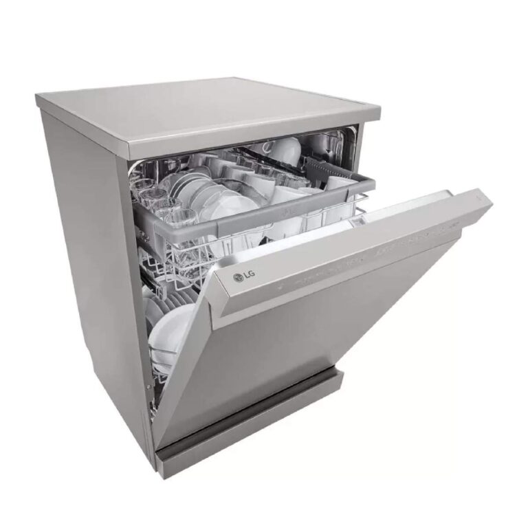 LG Dishwasher QuadWash Steam 14 Place Settings Silver DFC532FPE - Image 5
