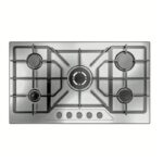 Fresh Modena Built-In Hob 5 Burners Gas Stainless Steel 9847