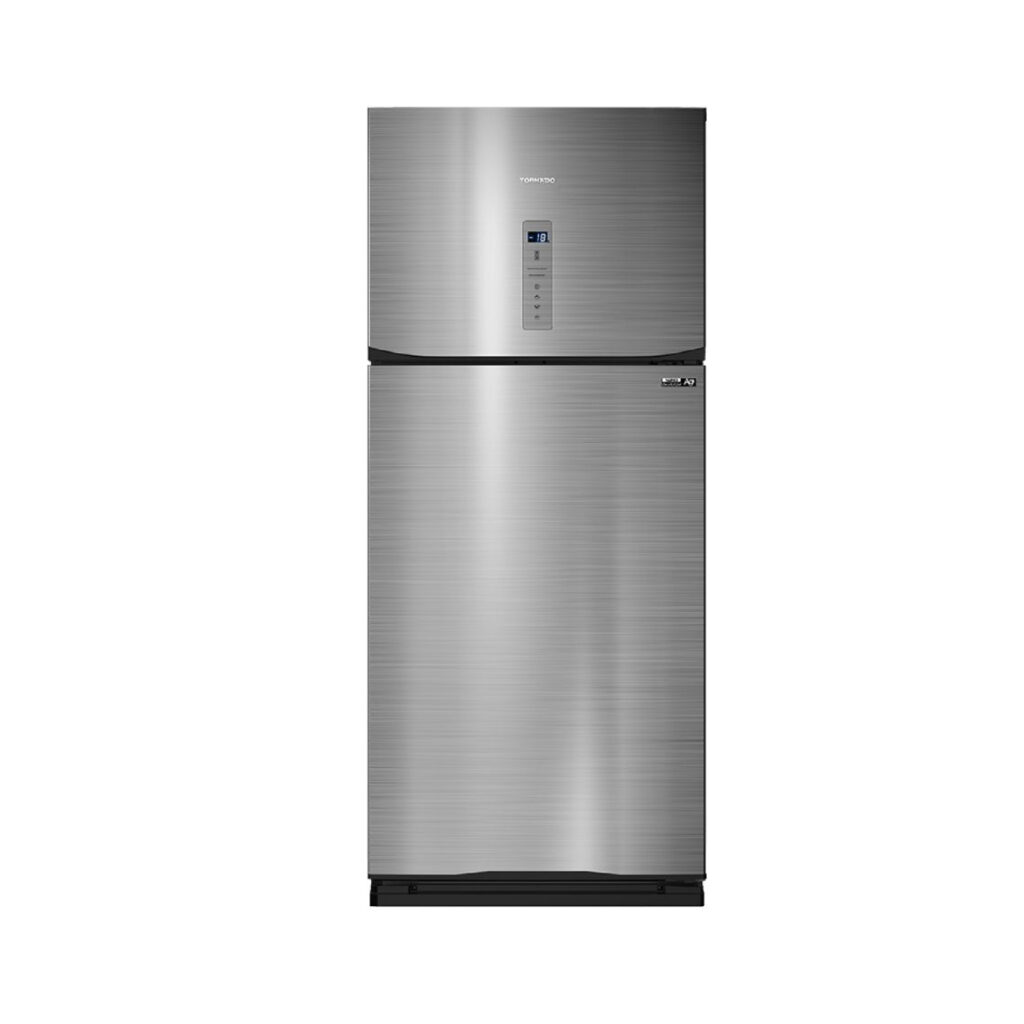 Tornado Refrigerator 450 Liters Digital No Frost Dark Stainless Steel RF580ATDST