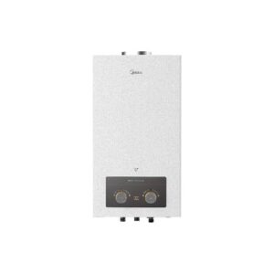 Midea Gas Water Heater 10 Liter Digital With Chimney White JSD20-10DHSN