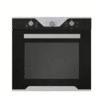 Fresh Built-in Gas Oven 60 Cm Soft Close Black 9649