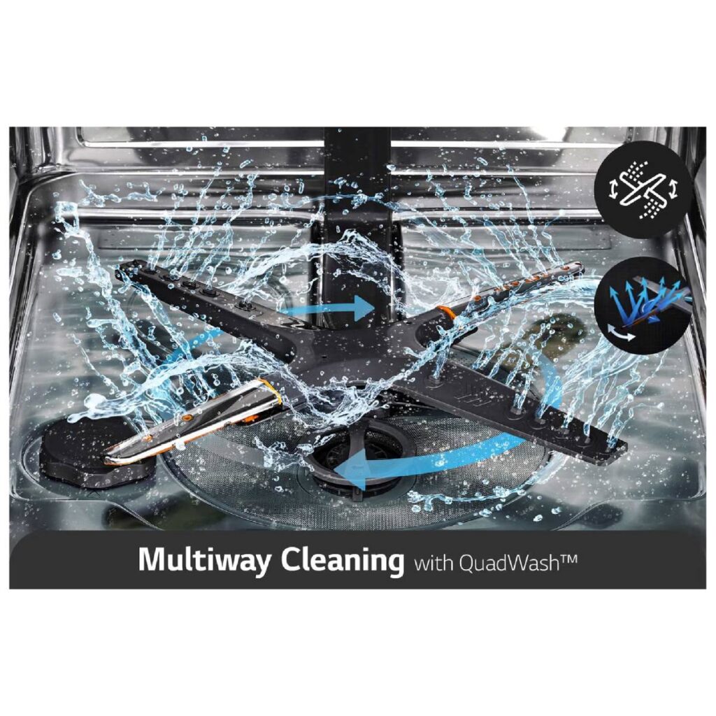 LG QuadWash Steam Dishwasher