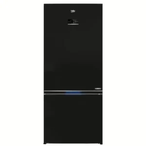 Beko Refrigerator 590 Liters No Frost Bottom Mount Digital Black RCNE590E35ZB