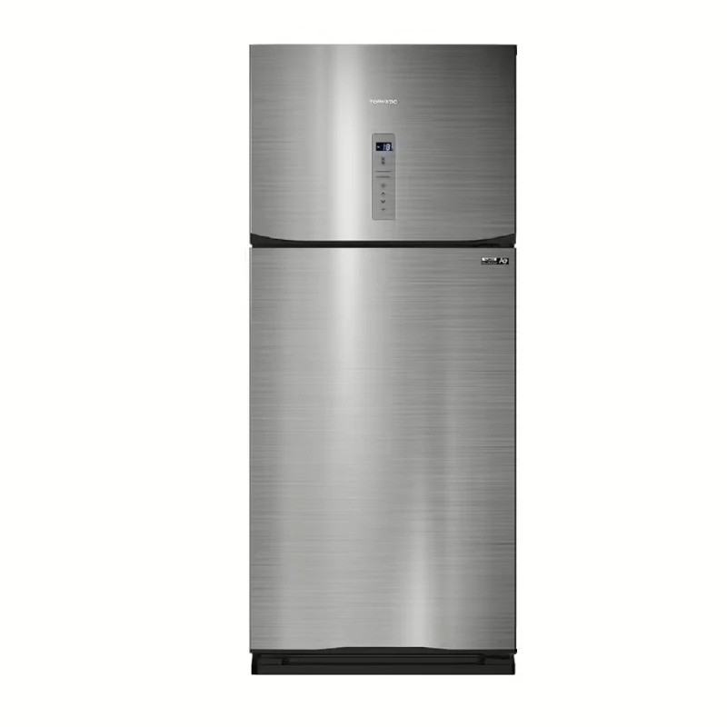 Tornado Refrigerator Digital No Frost 450 Liter Dark Stainless Steel RF580ATDST