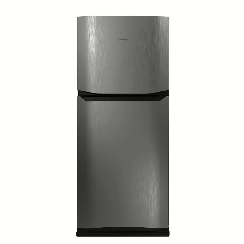 Tornado Refrigerator 304 Liters No Frost Dark Stainless Steel RF33FTDST