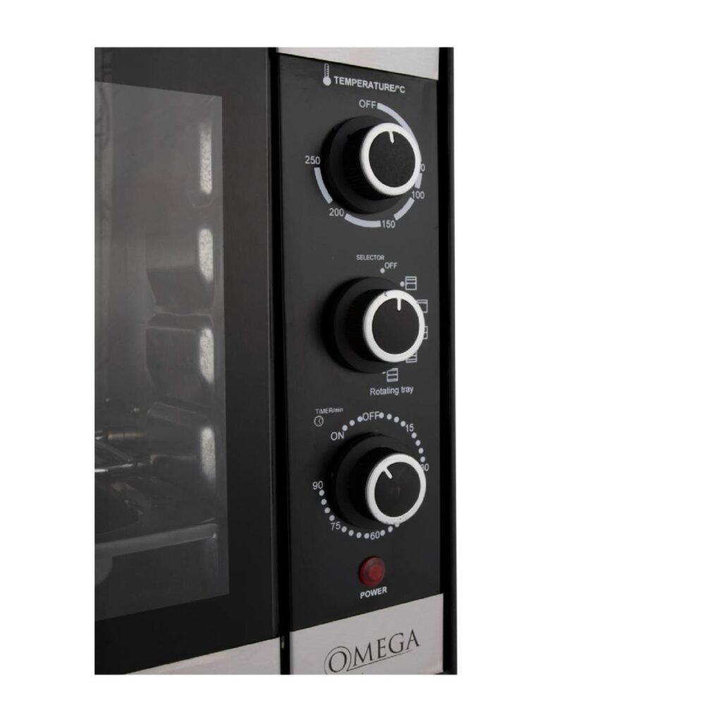 Fresh Galileo Electric Oven 48 Liters 2000 Watt Black FR-48