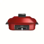 Tornado Multi-function Electric Grill 2.5 Liters 1400 Watt Red TMG-370