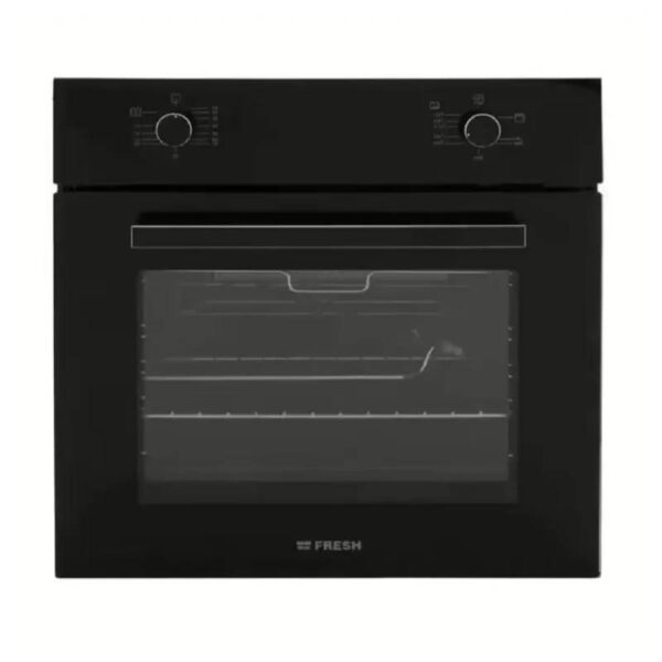 Fresh Built-in Oven 60 Cm Gas Black GEOFR60CGB (8881)