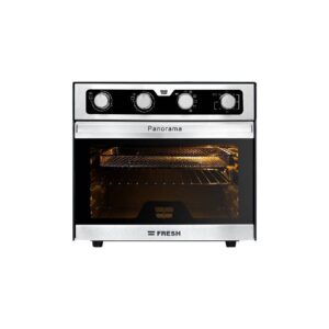 Fresh Electric Oven Panorama 2700 Watt 45 Liter With Grill & Air Fryer Stainless Steel Black 16635