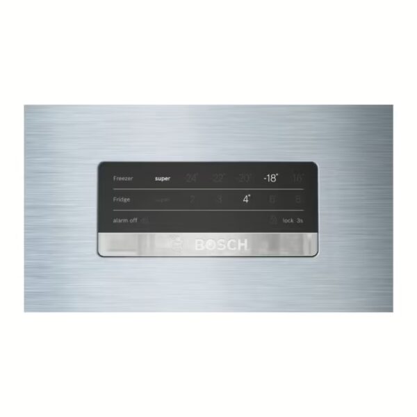 Bosch Refrigerator 581 Liters Digital No Frost Silver KDN76XI3E8 - Image 5