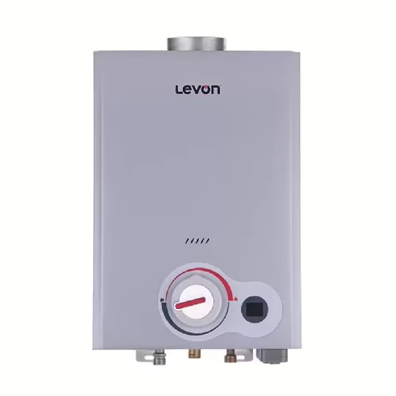 Levon Gas Heater 10 Liter Digital Silver 6518121