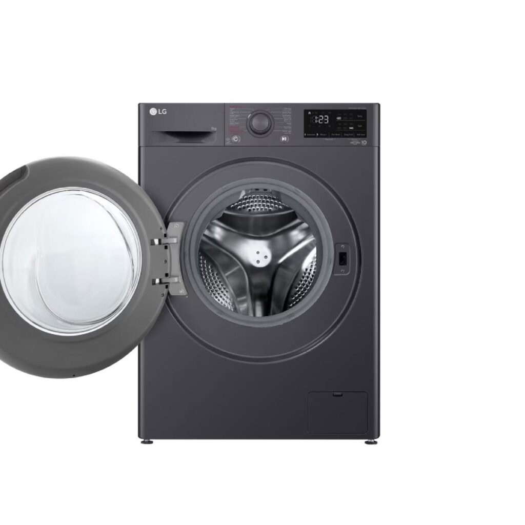 LG Vivace Washing Machine 9 Kg Front Loading Platinum F4R3VYG6J
