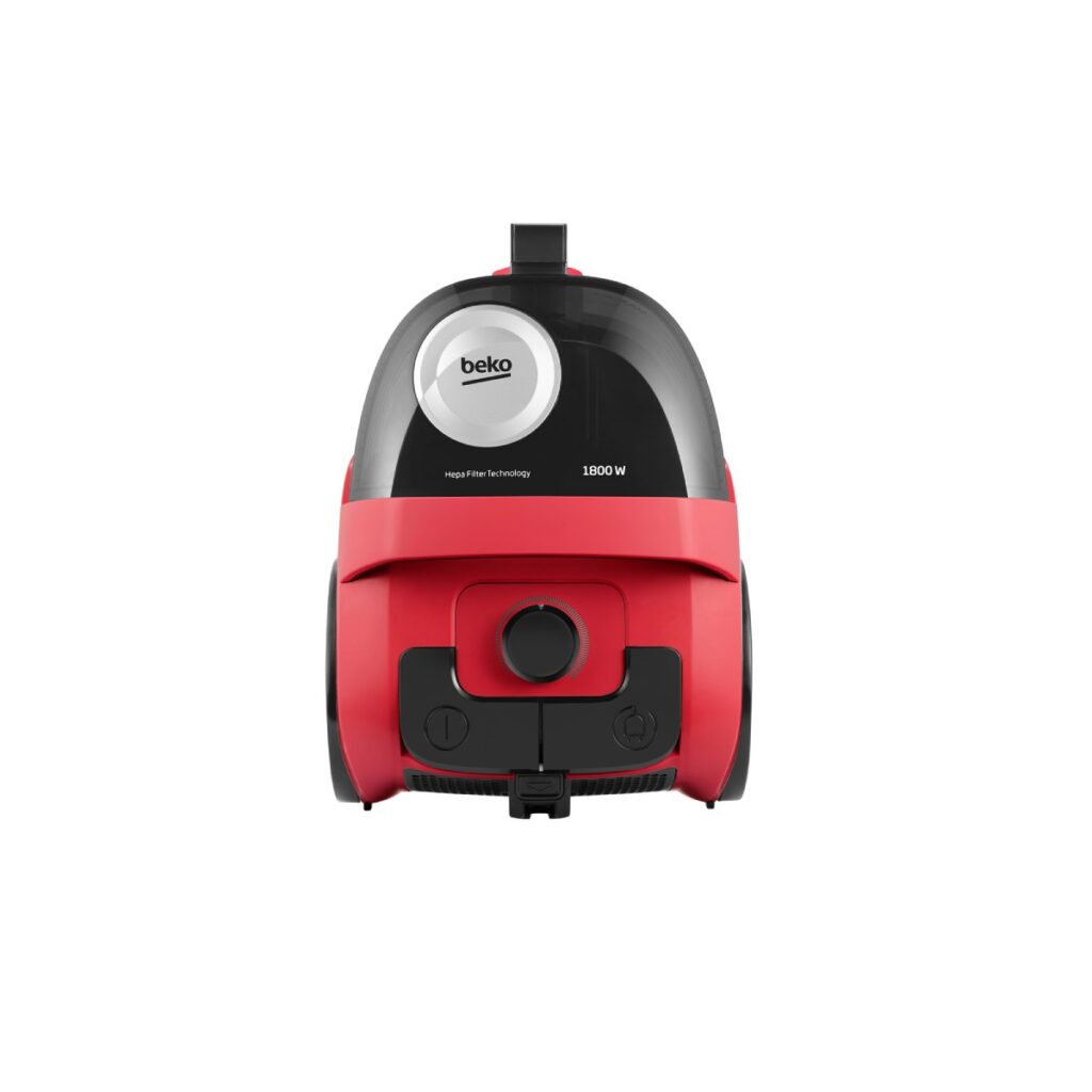 Beko Bagless Canister Vacuum Cleaner 2000 Watt Red VCO 32818 WR