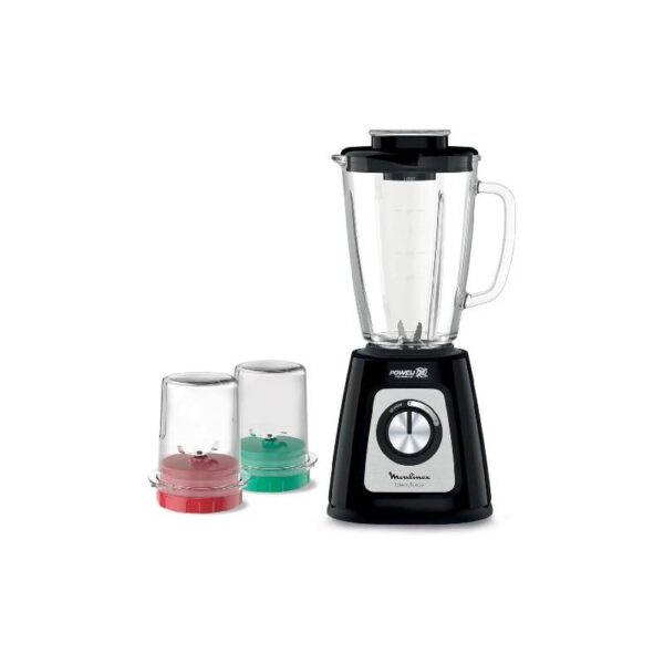 Moulinex Blender Countertop Blendforce 800 Watt 1.75 Liter Black LM4358EG