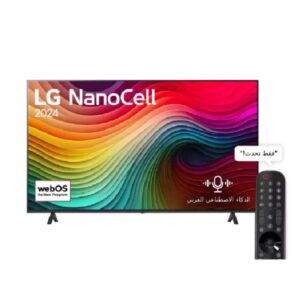 LG NanoCell TV 55 Inches 4K UHD Smart Receiver 55NANO80T6A
